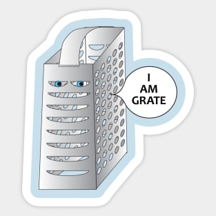 Grater Sticker